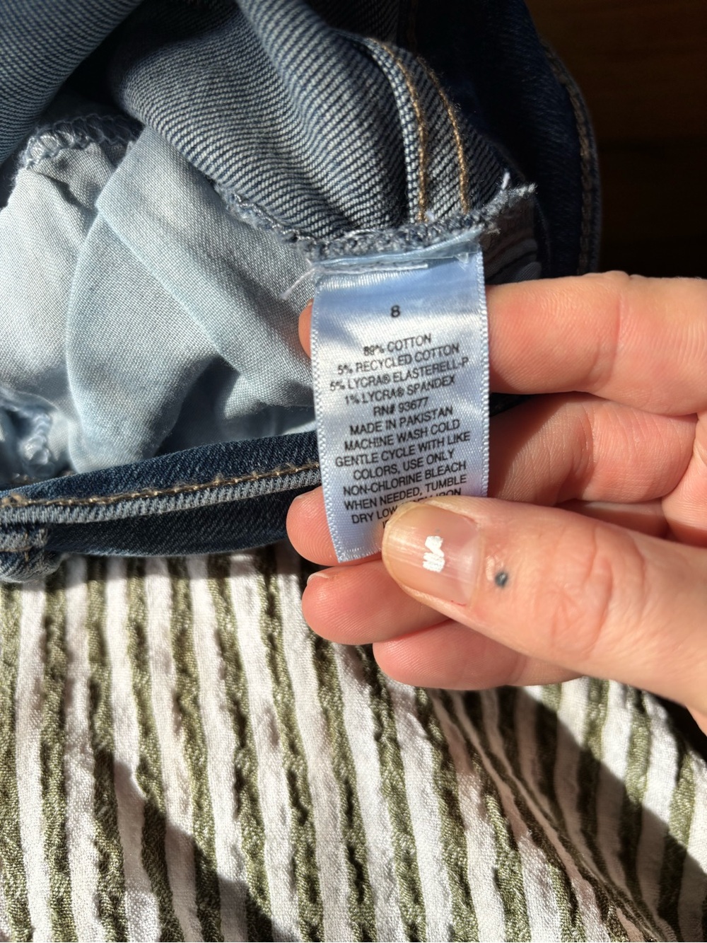 Low Rise Boot Cut Jeans - Picture 6 of 6